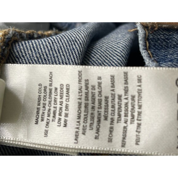 We The Free Crvy Jeans Womens 26 Heavily Distressed Jeans Button Fly High-rise - Picture 13 of 16